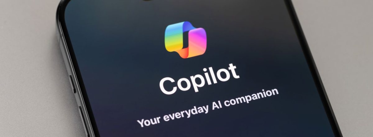 Copilot App auf dem Smartphone.